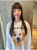 フェイスラインレイヤーカット