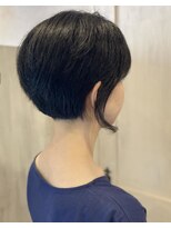 ヘアーリゾートガーデン 南林間店(Hair Resort Garden)&nbsp;イメチェン！黒髪/顔回りの韓国風ショートボブ