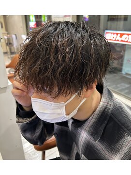 ウィルドレス(WiLL DRESS) メンズ ツイスパ刈り上げマッシュ