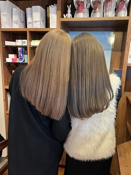 ルーム(Room) 双子カラー/ミルクティーベージュ/カーキベージュ/ダブルカラー