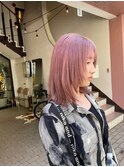 ブリーチカラー/ピンクカラー