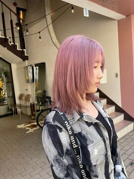 ロナバイソル(lona by SoL) ブリーチカラー/ピンクカラー