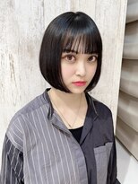 モナコ 広尾 恵比寿(monaco) 【monaco】黒髪/ベース顔さん対策/艶ボブ/広尾・恵比寿美容室