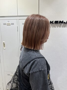 ステラバイケンジ(STELLA by KENJE) 大人綺麗ボブ/藤沢/髪質改善縮毛矯正/ショート/脱白髪染め透明感