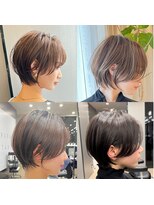 エス 天満扇町(esu)&nbsp;AH35小顔ショート/大人ショートボブ/長めショートボブ