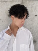 ロンド ローガン 名駅(Lond LOGAN)&nbsp;チリつかないツイストスパイラルパーマセンターパート