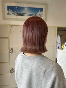 ヘアアートパーリオ 飾磨店(hair art PALIO) ピンクヘア/ブリーチカラー/透明感