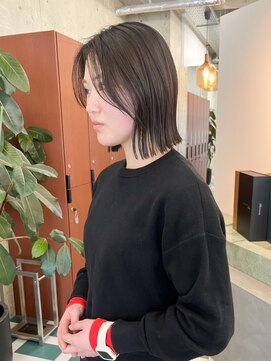 ノエ(noe) イメチェン/ホワイトブロンド/外ハネボブ/美髪/栄/矢場町h22