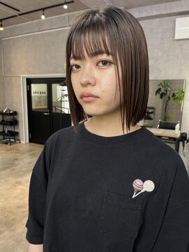 サクラ 岐阜(SAKURA) 似合わせカット 切りっぱなし 髪質改善カラー