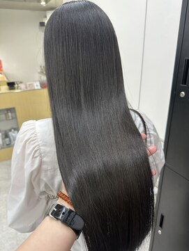 ディジョン(Dijon) 韓国顔まわりレイヤーカットグレージュオリーブベージュブラウン