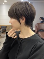 ビュー フクオカ(VIEW FUKUOKA)&nbsp;イメチェン小顔似合わせ30代40代50代グレージュショートボブ