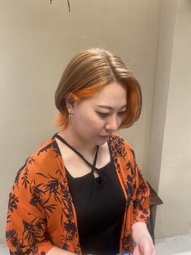 エルミタージュ(HERMITAGE) ベージュ×オレンジ