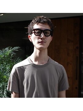 オムズポカ 栄矢場町店(OM's poka) men'svery short×ピンパーマ