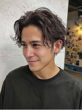 リファインヴェール めじろ台店 サーフカール/スパイキーショート/ブルーブラック/めじろ台