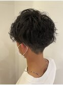 メンズニュアンスパーマ×20代おしゃれ感