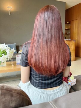 トップヘアー アヴェニュー 刈谷(TOPHAIR Avenue) 秋オススメ、レッドブラウンカラー