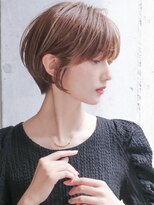 ルアン 上通り(ruen)&nbsp;丸みショート　ショートボブ　20代30代　熊本　ひし形