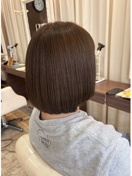 赤みを抑えたい方へ◎オリーブアッシュカラーー