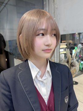 サンク 原宿 表参道(cinq) ヘーゼルベージュヘーゼルグレージュモカベージュオリーブカラー