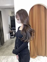 ウィーニード 名古屋(WENEED) 《韓国へア》韓国風レイヤー/ミルクブラウン