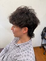 ヘア デザイン ラフィーネ(hair design raffine)&nbsp;波巻きツイストスパイラル　ウルフパーマ