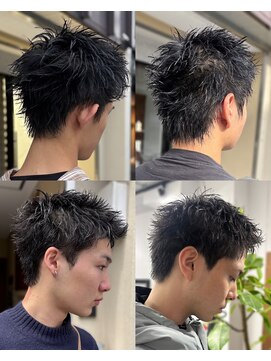 ダーツ(darts) "dartsマツダレン"2025トレンドヘア【スパイキーショート】