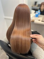 ウィステリア アネックス 銀座(WISTERIA ANNEX) 柔らかライトブラウン/髪質改善カラー/ULTOWA/縮毛矯正/東銀座/