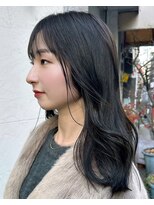 フィアート ヘアドレッシング サロン(Fiato Hairdressing Salon)&nbsp;大人可愛い◎シースルーバングの艶髪ロング