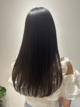 アオク(AOKU)の写真/【髪質改善】AOKUの酸性ストレート、髪質改善ストレート、トリートメントで【オーダーメイド美髪】に