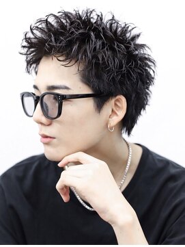 アストラ(ASTRA) MEN’S HAIR/波巻きツイストスパイラル/リバースセンターパート