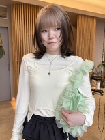 ネン(nen)&nbsp;ベージュ & ブラウン ルーツカラー