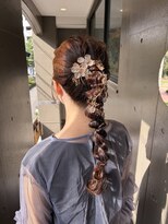 プランツヘアー 高宮店(Plants hair)&nbsp;編みおろしpony