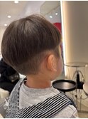 【キッズカット】お洒落パパママ納得のツーブロック