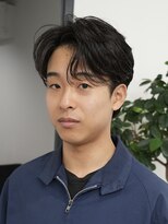ログ(LOG)&nbsp;ビジネスマン センターパート フェザーパーマ メンズ 高松