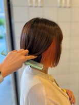 カミケンパセオ(kamiken.paseo)&nbsp;夏のおしゃれヘア◎オレンジカラー【カミケンパセオ/福島】