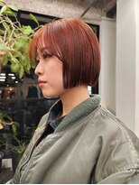 ニール 名古屋 伏見 丸の内(NEELU)&nbsp;ミニボブ オレンジ