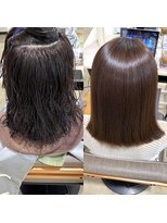 アンジュベイナハ (Ange Bay NAHA) ボブ×艶髪矯正