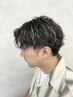 【サキ指名限定】メンズカット+メンズパーマ+カラー+ハイライト+TR