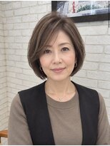 アースオーセンティック 熊本長嶺店(EARTH Authentic)&nbsp;【50代におすすめ♪艶感ワンカラーボブ】