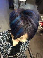 ゾーマ(ZOUMA) 寒色ウルフ!メッシュで個性♪ TRICKSTYLE☆