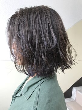 ナイーブヘアデザイン(NAiVE HAIR DESIGN) 【NAiVE hair】BOB×グレージュシルバー