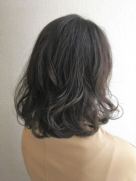 ディシェル(D'ciel) 《Ｄ'ciel工藤富生》ふわっとミディアム×THROWモノトーン