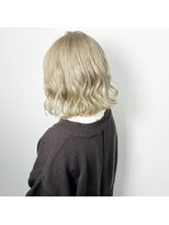 バージョン(Ver.)&nbsp;切りっぱなしボブ × ミルクティーベージュ 【 Ver. 柏 】