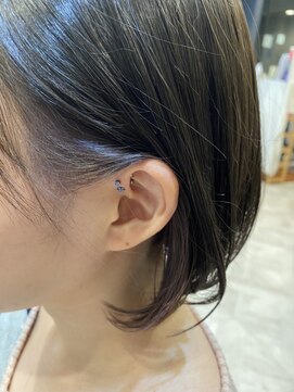 ヘアーサロン キー(Key) さりげなくかわいい♪インナーカラークリアバイオレット