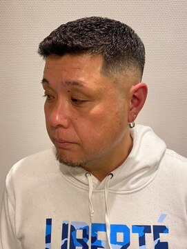 銀座マツナガ 神田店 40代50代60代フェードツーブロック大人刈り上げビジネス
