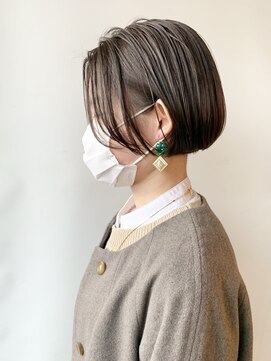 モリオフロムロンドン 原宿本店(morio from London) 【morio原宿】ミニボブ 前髪なし ボブ ショート