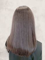 レポヘアー(Repos hair) 20代30代大人可愛い髪質改善カラーラベンダーグレージュ透明感