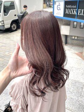 アンビエンテ(ambiente) 簡単スタイリング　ピンクベージュ【坂根】