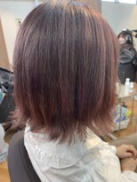 ライズ バイ レボ(RISE by REVO)&nbsp;大人可愛いココアベージュグレージュカラーボブウルフ黒髪我孫子