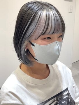 ツキ 横浜店(tuki) インナーカラーケアブリーチイヤリングカラーハイライトレイヤー